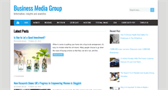 Desktop Screenshot of businessmediagroup.co.uk